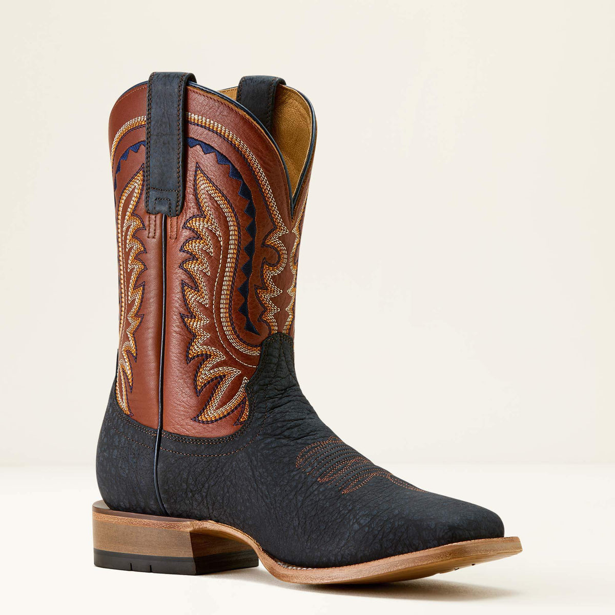 Rock Ridge Wide Square Toe Western Boot - Ariat Best Seller
