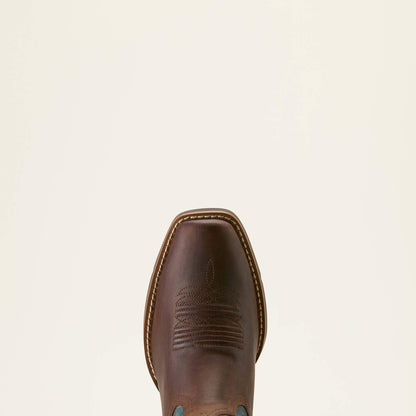 Round Up Narrow Cutter Toe Western Boot - Ariat Popular