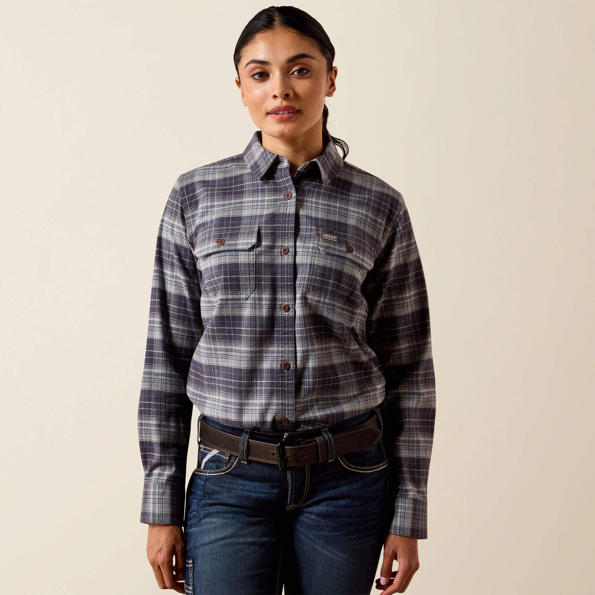 Rebar DuraStretch Flannel Tunic - Ariat Top Pick