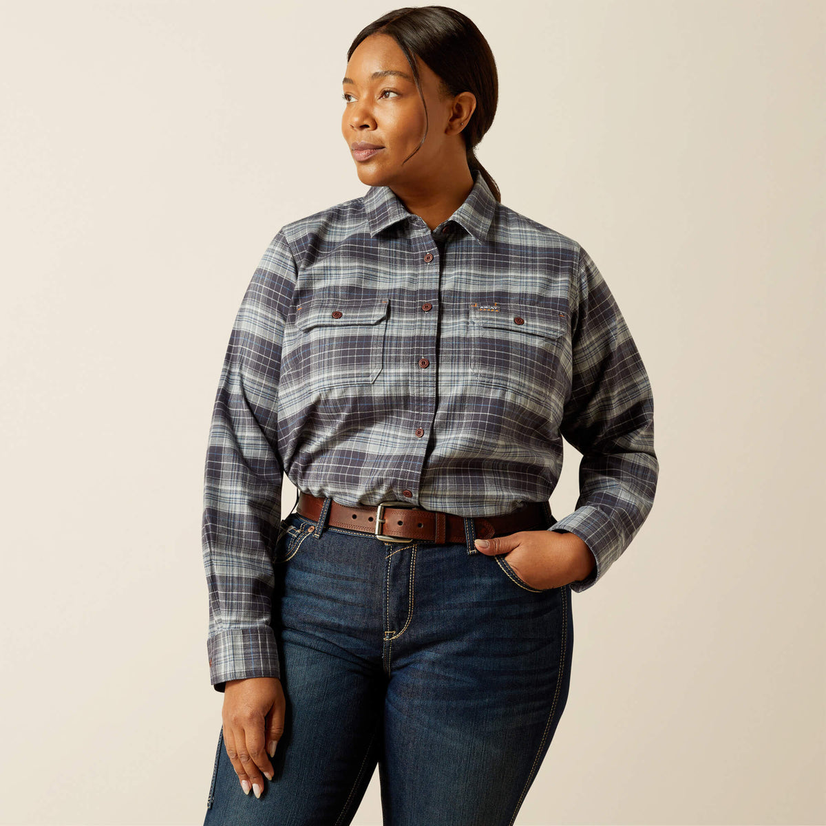 Rebar DuraStretch Flannel Tunic - Ariat Top Pick