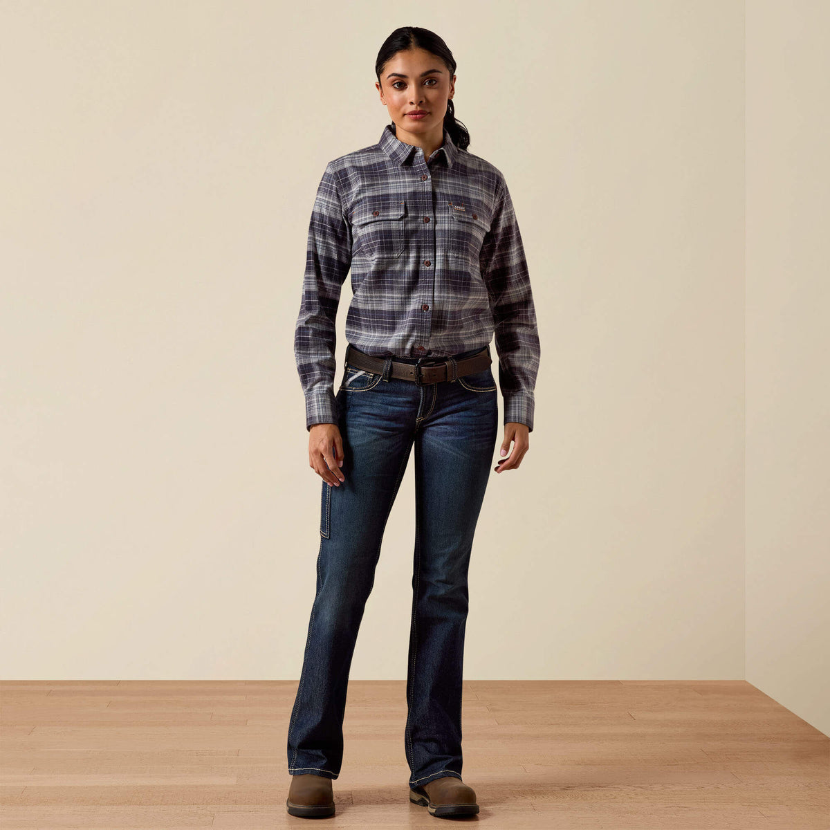 Rebar DuraStretch Flannel Tunic - Ariat Top Pick