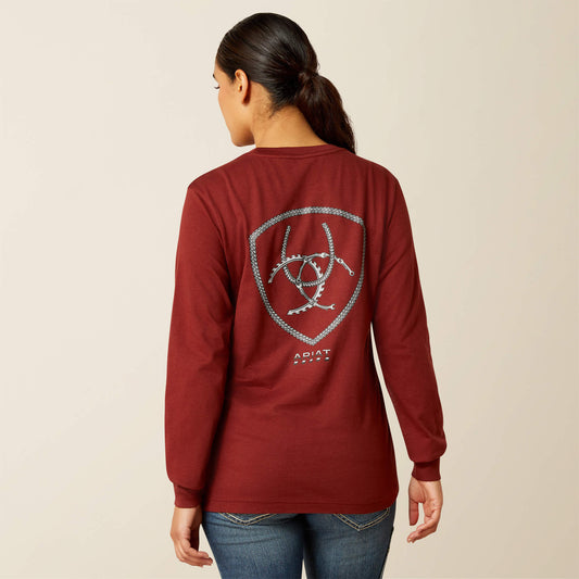 Rebar Cotton Strong Workshop Logo T-Shirt - Ariat Hot Sale