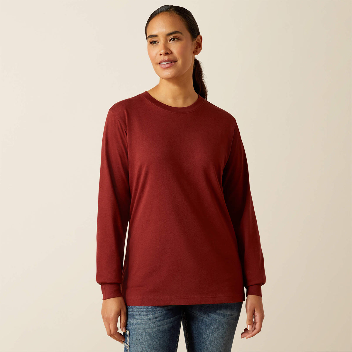 Rebar Cotton Strong Workshop Logo T-Shirt - Ariat Hot Sale