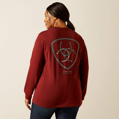 Rebar Cotton Strong Workshop Logo T-Shirt - Ariat Hot Sale