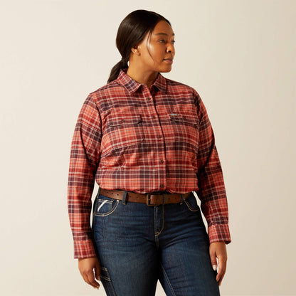 Rebar DuraStretch Flannel Tunic - Ariat Signature