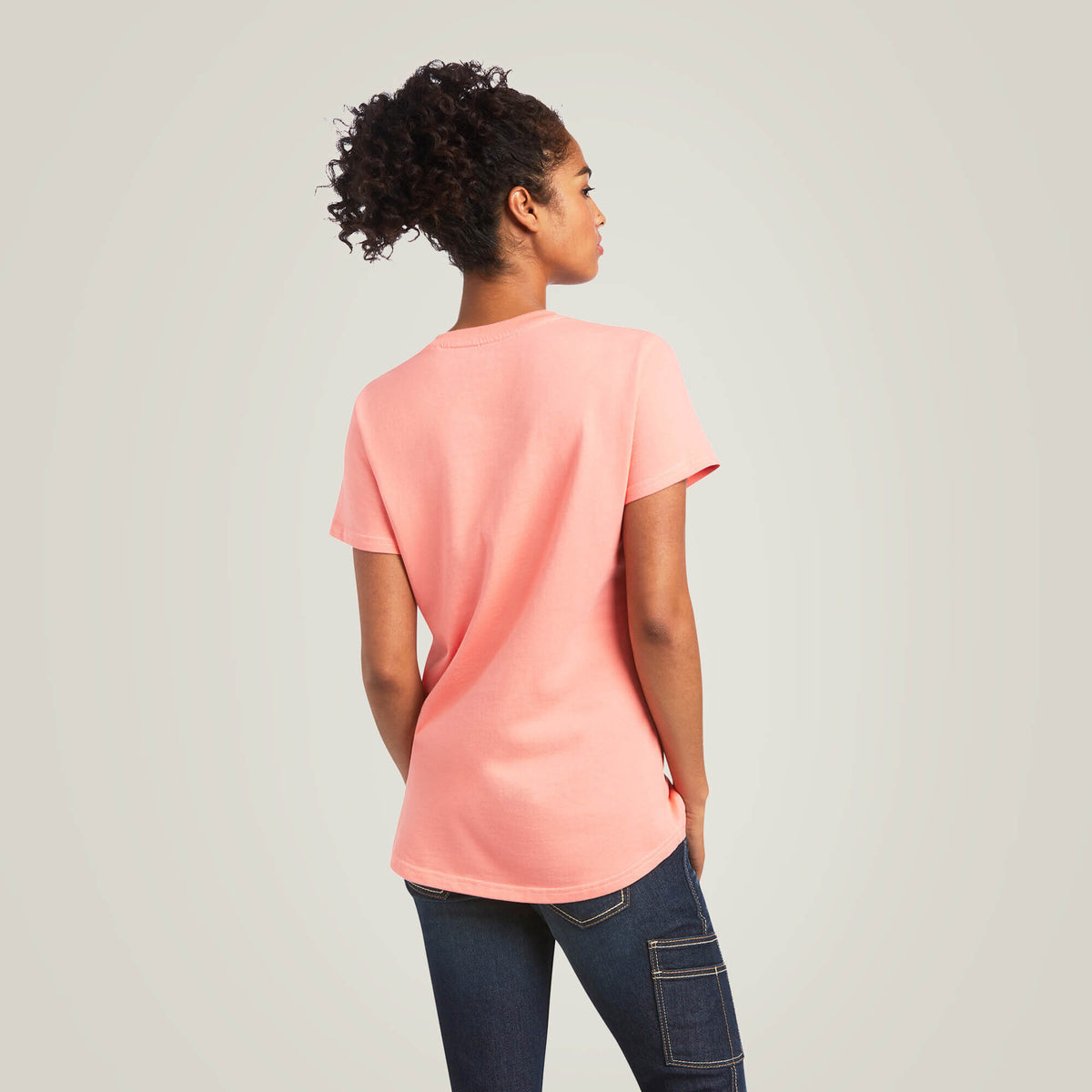 Rebar Cotton Strong V-Neck T-Shirt - Ariat Top Pick