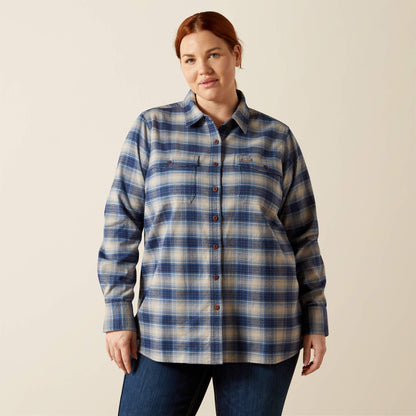 Rebar Flannel DuraStretch Work Shirt - Ariat Signature