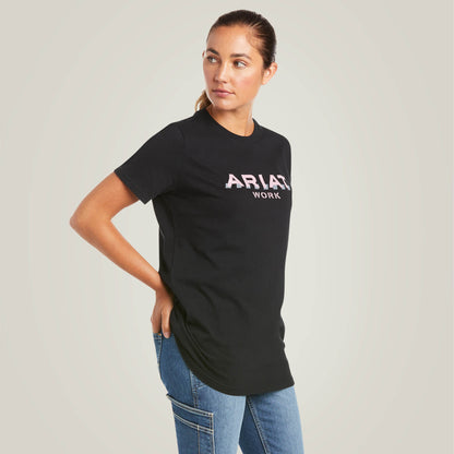 Rebar Cotton Strong Logo T-Shirt - Ariat Value
