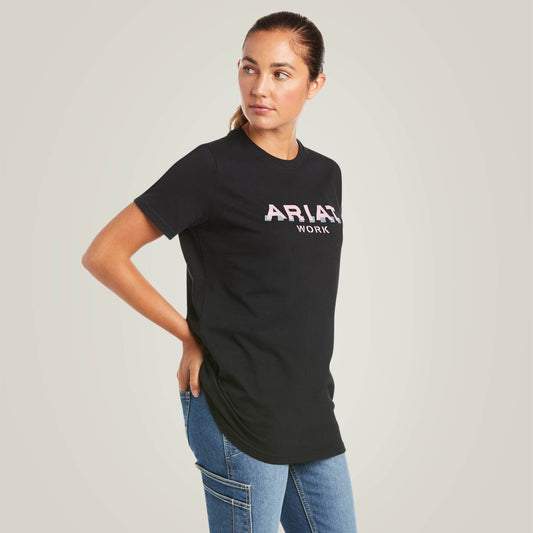 Rebar Cotton Strong Logo T-Shirt - Ariat Value
