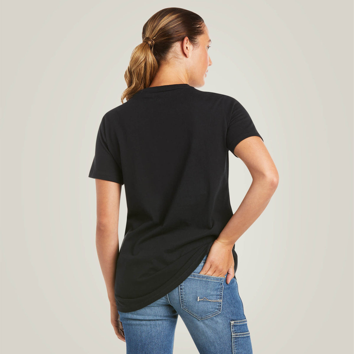 Rebar Cotton Strong Logo T-Shirt - Ariat Value