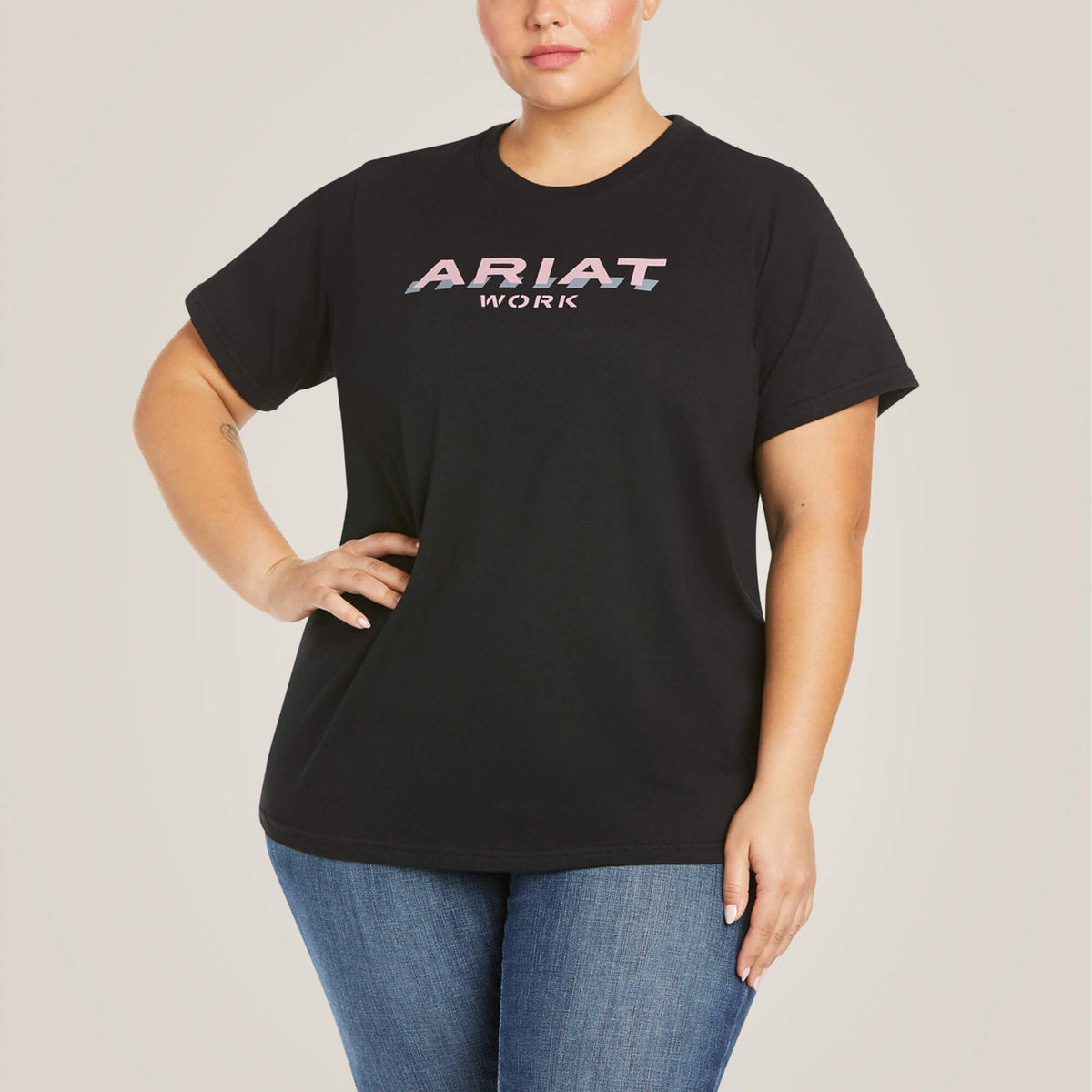 Rebar Cotton Strong Logo T-Shirt - Ariat Value