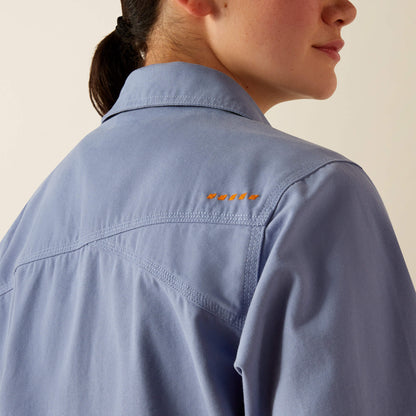 Rebar Cropped Woven Shirt Jacket - Ariat Sale