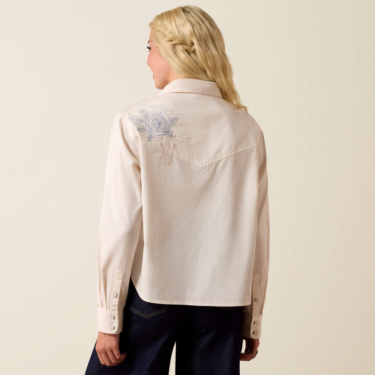 Ashville Embroidered Snap Shirt - Ariat Trending