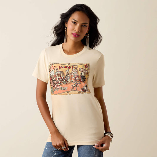 Ariat x XOXO Postcard T-Shirt - Ariat Trusted