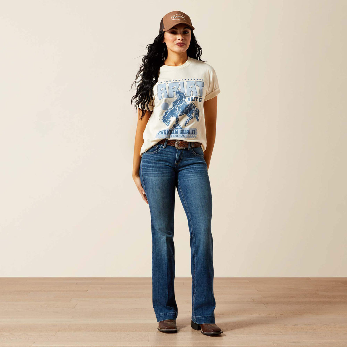 Ariat Retro Block Poster T-Shirt - Ariat Deals
