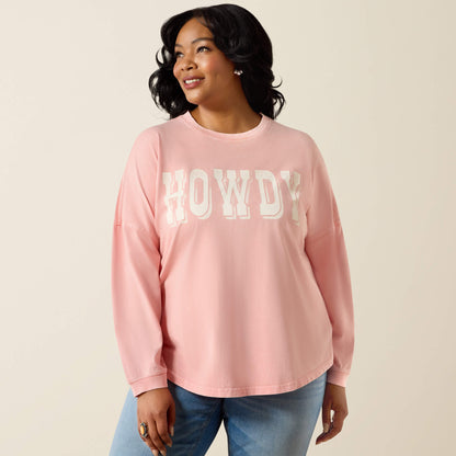 Canvas Oversized Long Sleeve T-Shirt - Ariat Recommended