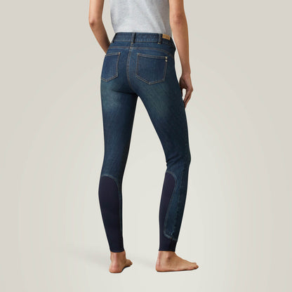 Halo Denim Knee Patch Breech - Ariat Recommended