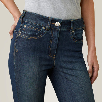Halo Denim Knee Patch Breech - Ariat Recommended