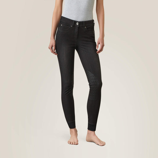 Halo B Denim Knee Patch Breech - Ariat Quality