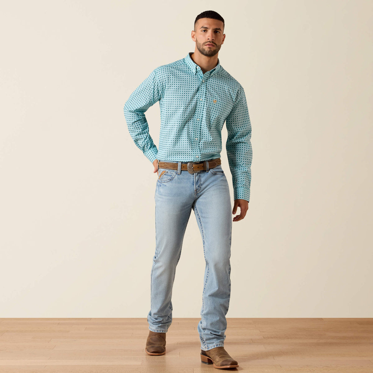 Wrinkle Free Andy Classic Fit Shirt - Ariat Hot Sale