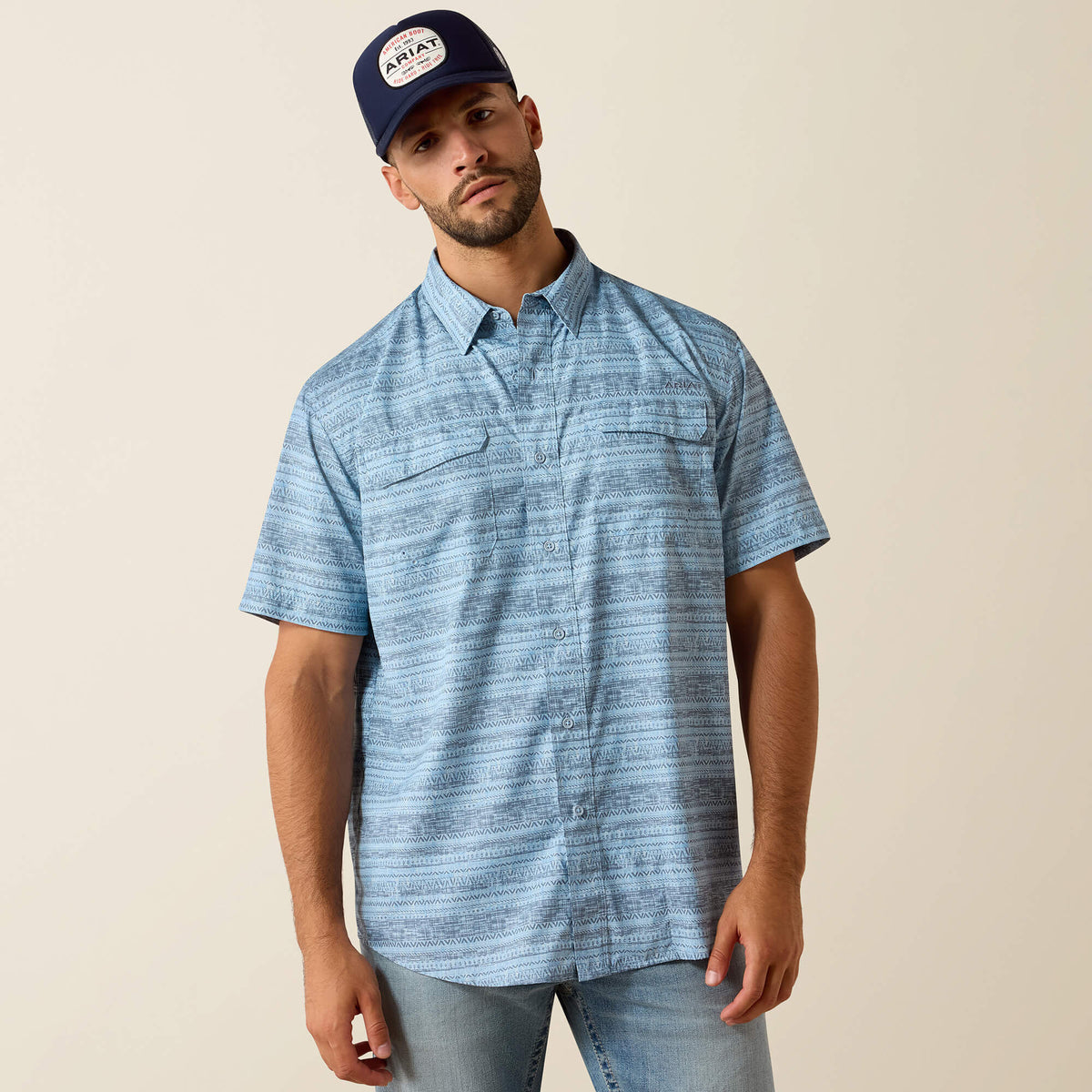 Printed VentTEK Outbound Classic Fit Shirt - Ariat Essential