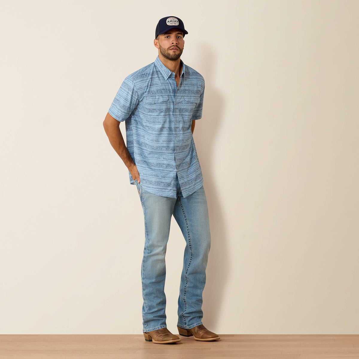Printed VentTEK Outbound Classic Fit Shirt - Ariat Essential