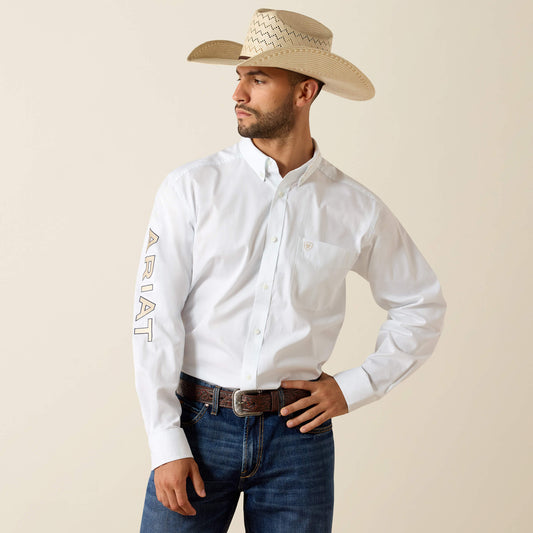 Team Logo Lightweight Twill Classic Fit Shirt - Ariat Signature