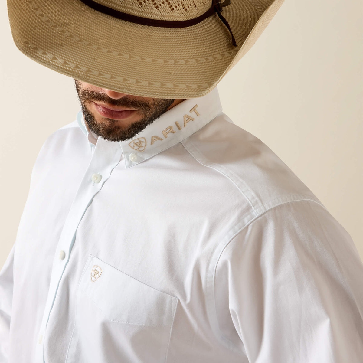 Team Logo Lightweight Twill Classic Fit Shirt - Ariat Signature