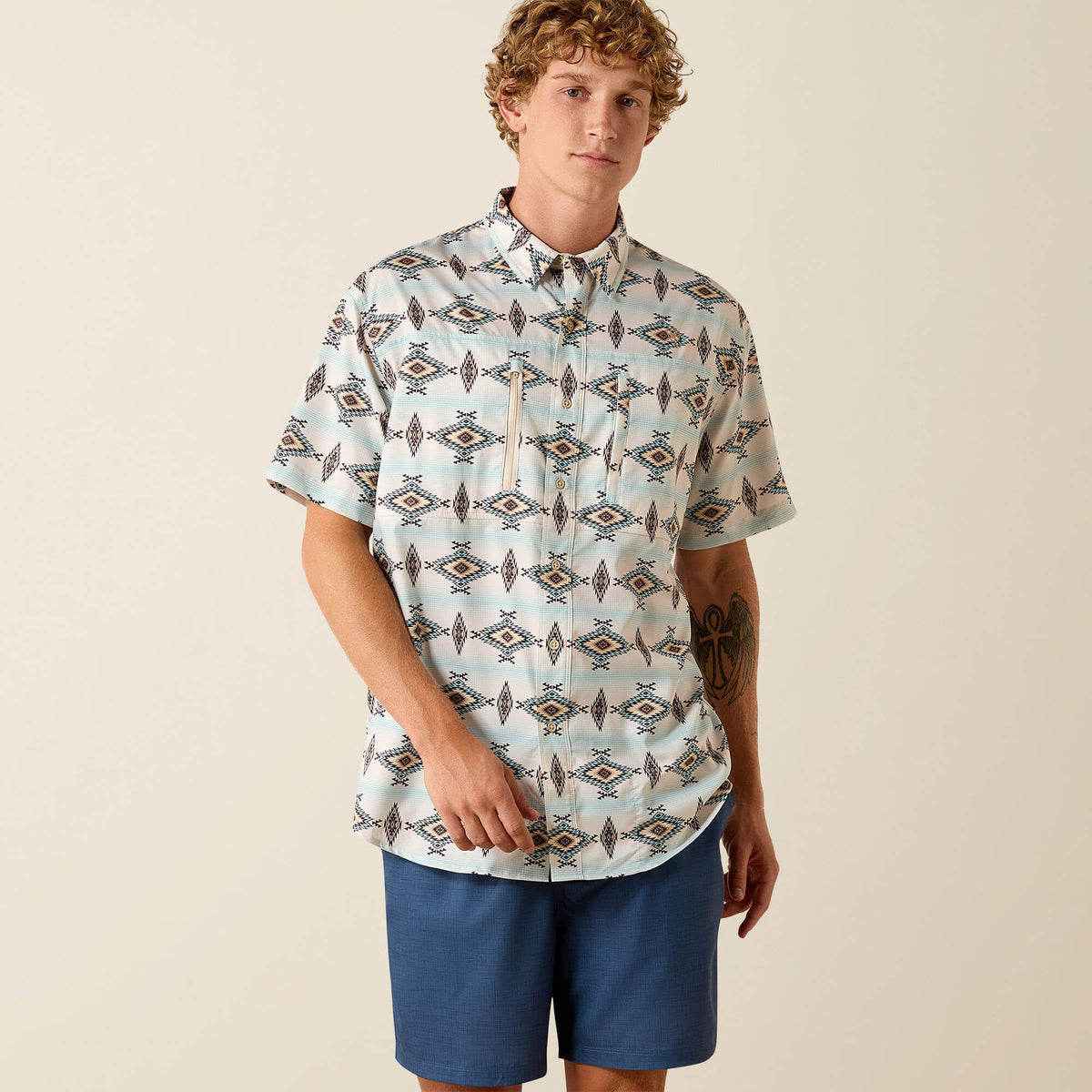 Printed VentTEK Classic Fit Shirt - Ariat Classic