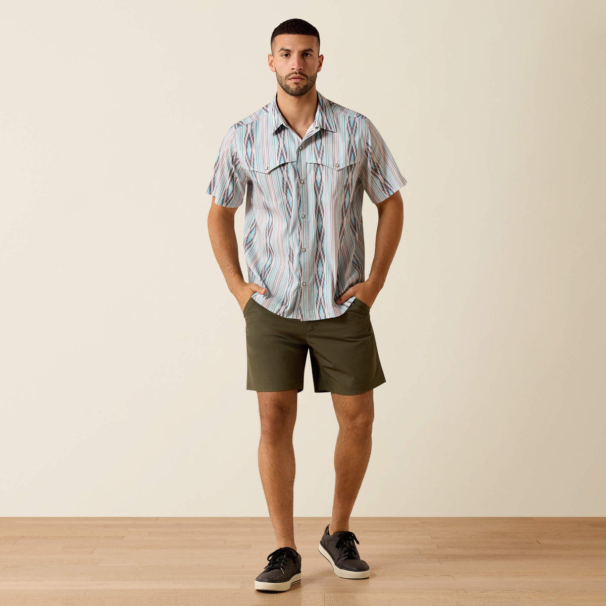 Printed VentTEK Western Yoke Classic Fit Snap Shirt - Ariat Quality