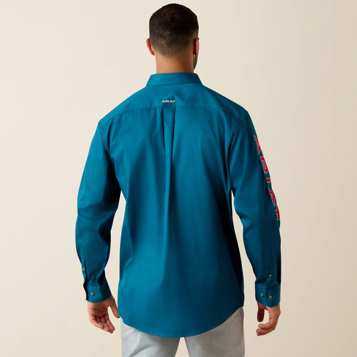 Team Logo Lightweight Twill Classic Fit Shirt - Ariat Signature