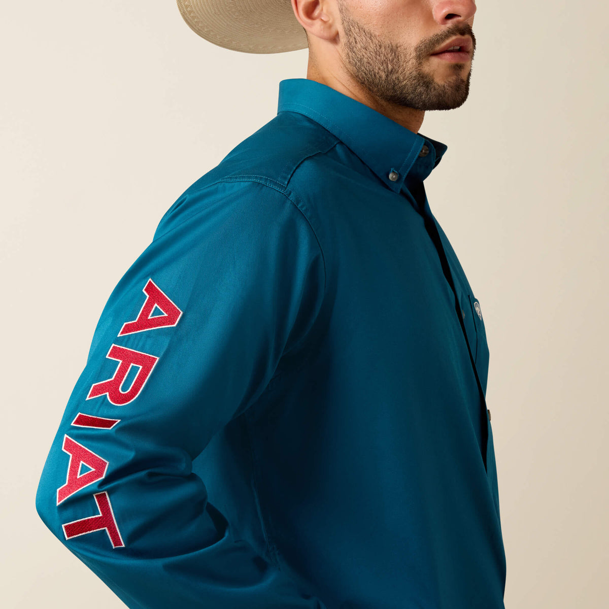 Team Logo Lightweight Twill Classic Fit Shirt - Ariat Signature
