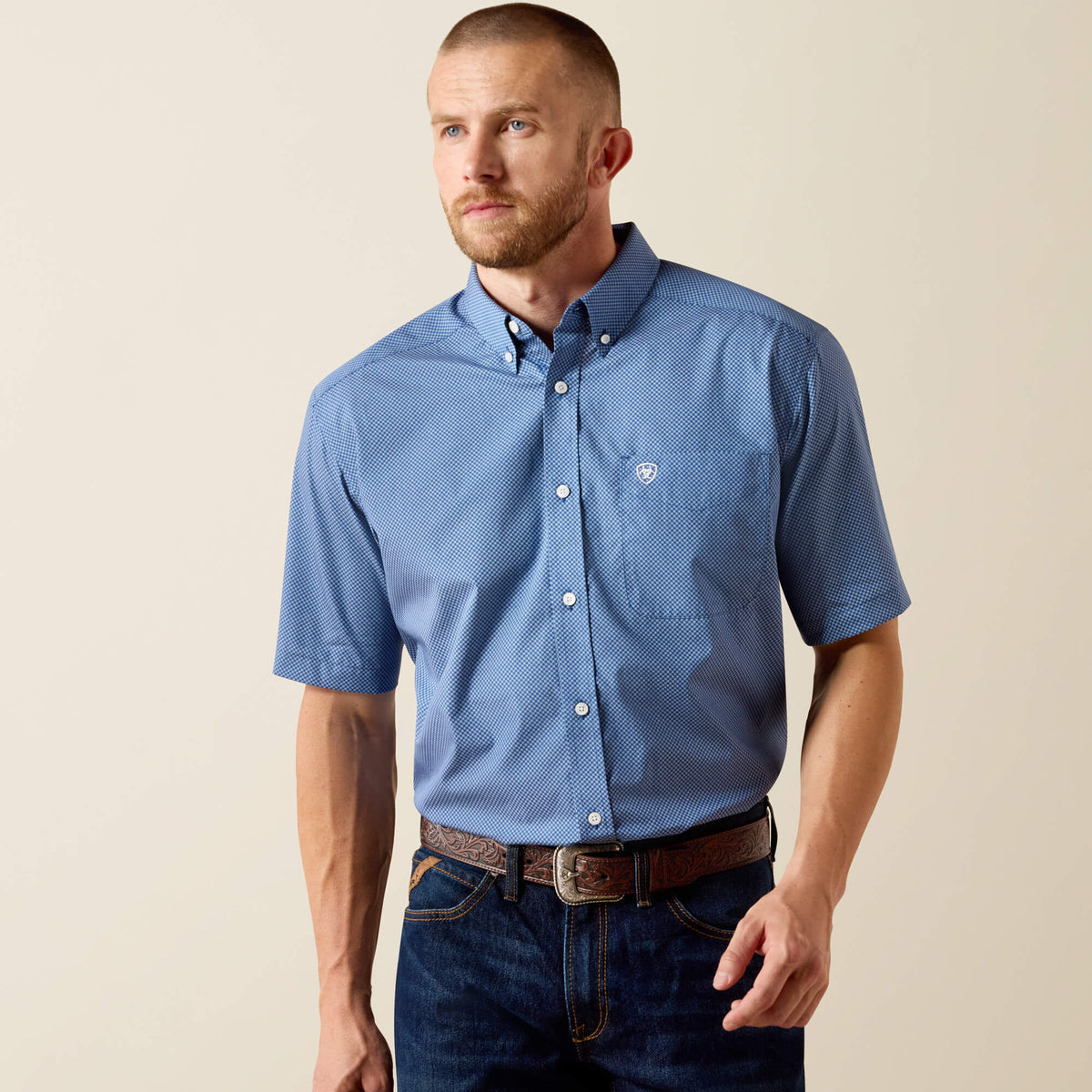 Wrinkle Free Case Classic Fit Shirt - Ariat Latest