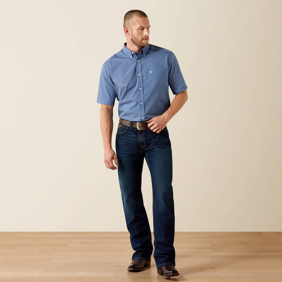 Wrinkle Free Case Classic Fit Shirt - Ariat Latest