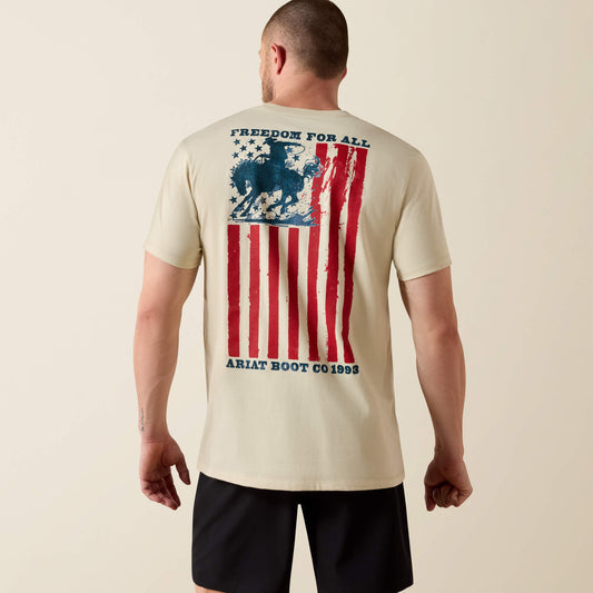 Ariat Split Freedom Painted Classic Fit T-Shirt - Ariat Customer Favorite